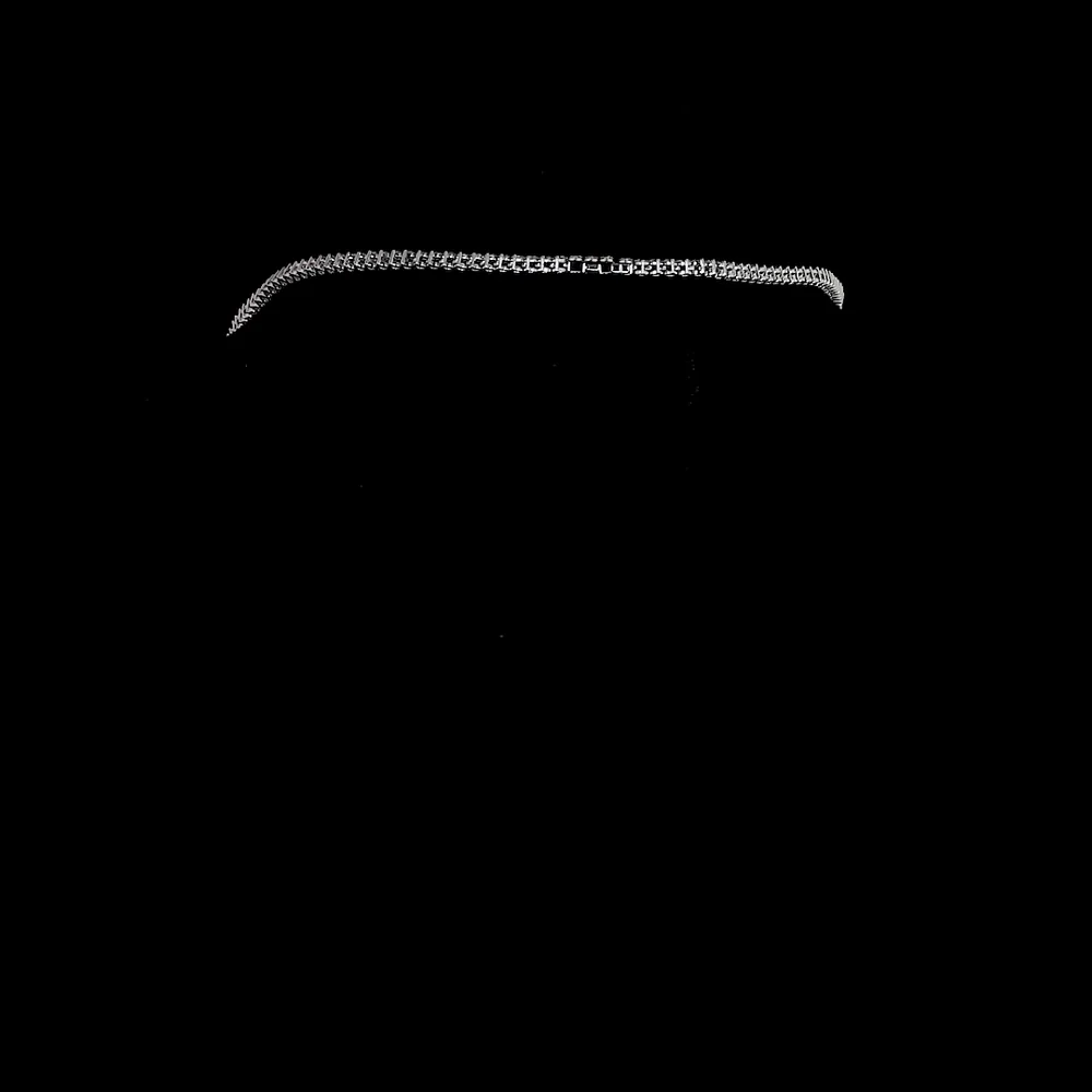 14K White Gold 20.41 Carats Graduated Riviera Necklace with Prong-Set Round Lab Diamonds including 1.57 Carats Center Stone - Covaloro Fine Jewelry - Image 3