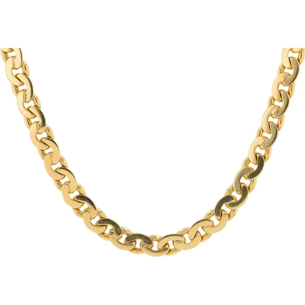 14K Yellow Gold 15.75" Classic Chain Necklace - 52.74g Total Gold Weight