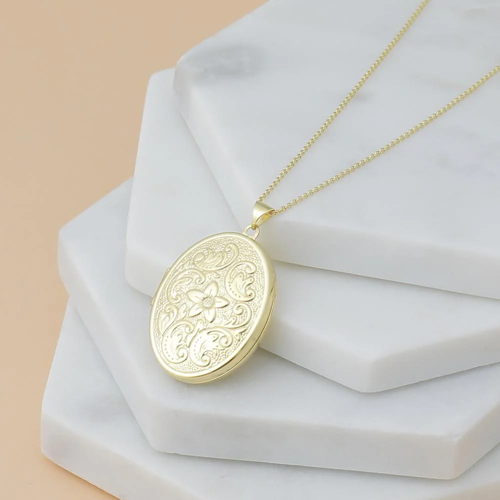 14K Yellow Gold 18" Open Link Cable Chain Necklace - Polished Finish with Lobster Clasp by Official Gold Marks - Image 6