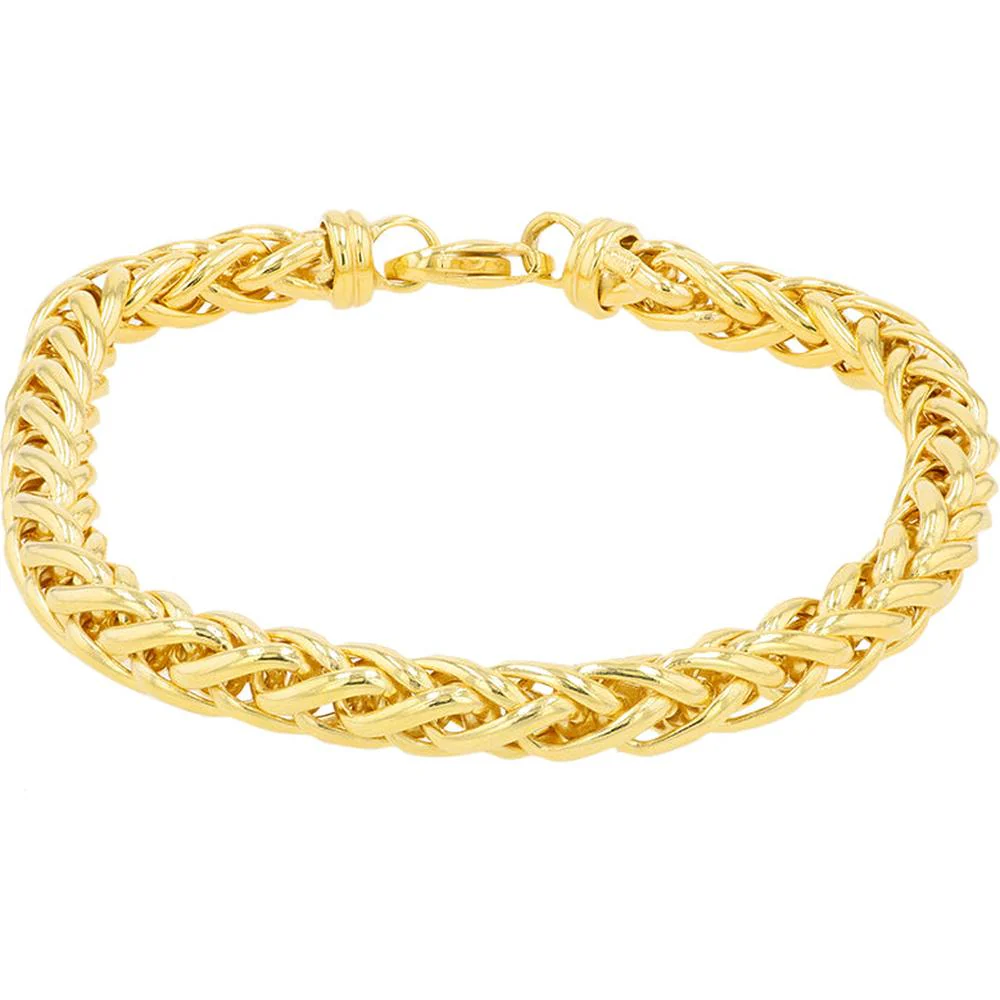 14K Yellow Gold 8" Rope Chain Bracelet - 12.10 Gram Total Gold Weight - Image 2