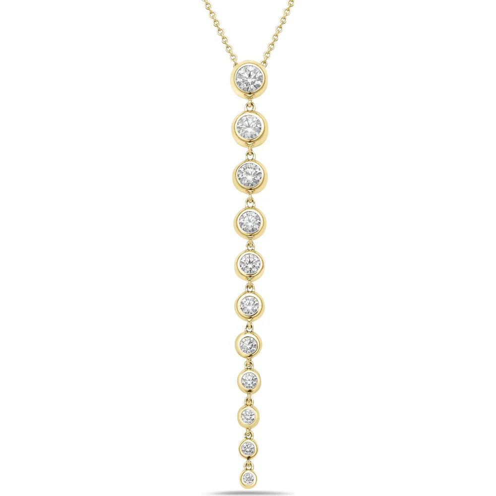 Charles Krypell - Graduated Bubble Necklace in 18K Yellow Gold