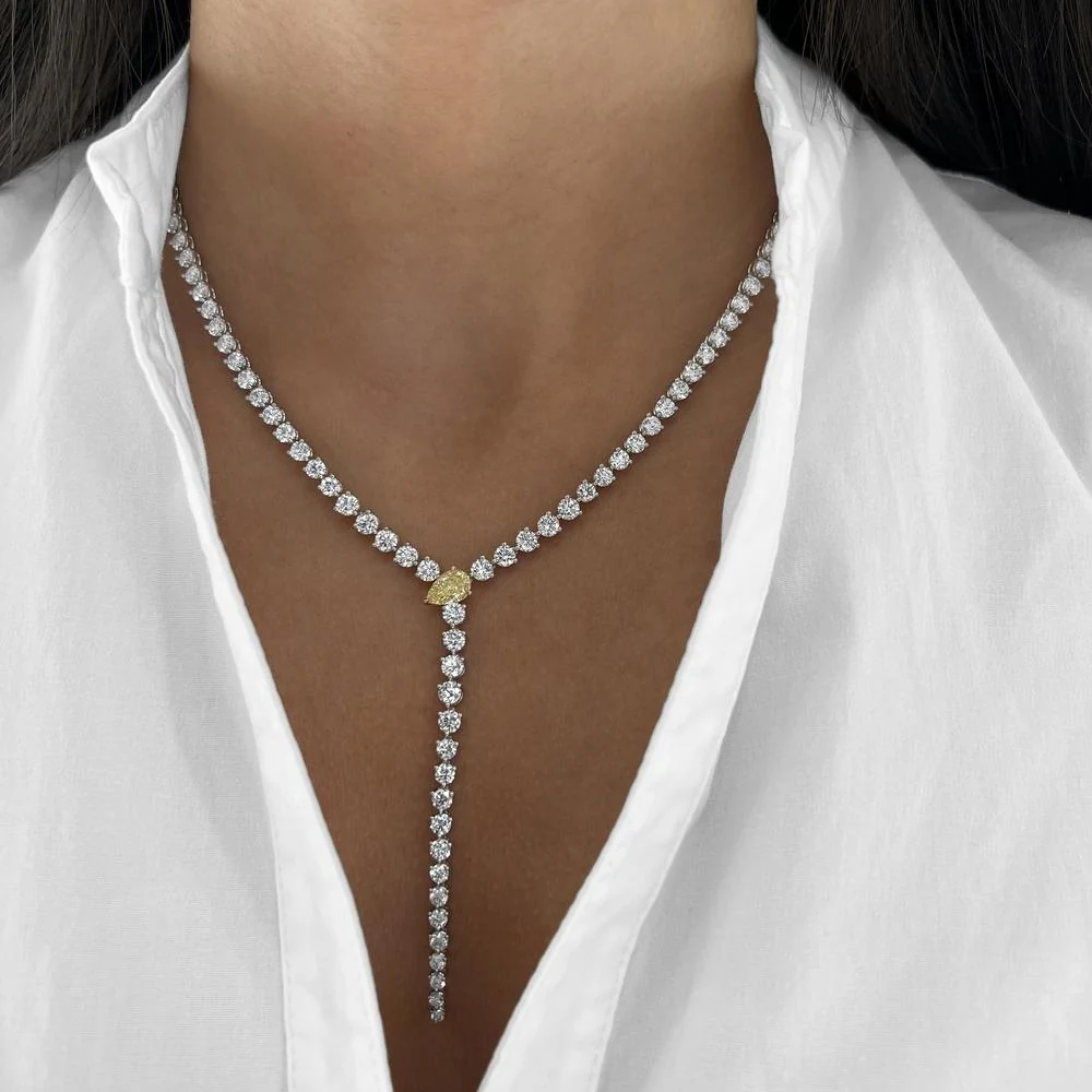 Charles Krypell - Nachash Lariat in 18K Yellow Gold - Image 2