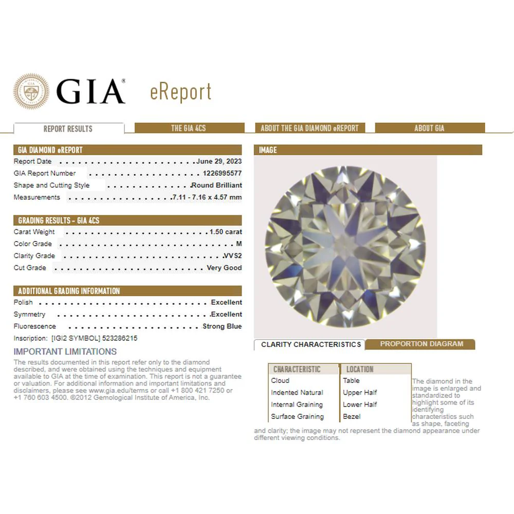 Platinum 1.50 CTR Round Diamond Engagement Ring with Baguette and Halo Diamonds - 3.37 Carat Total Diamond Weight - Image 3